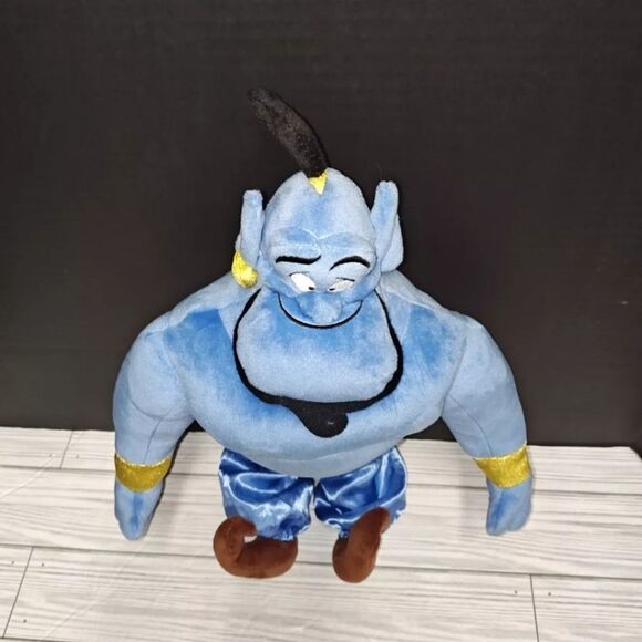 Disney Collection Aladdin Kids Collectible Plush Toy Magical Lamp Genie - Picture 2 of 8